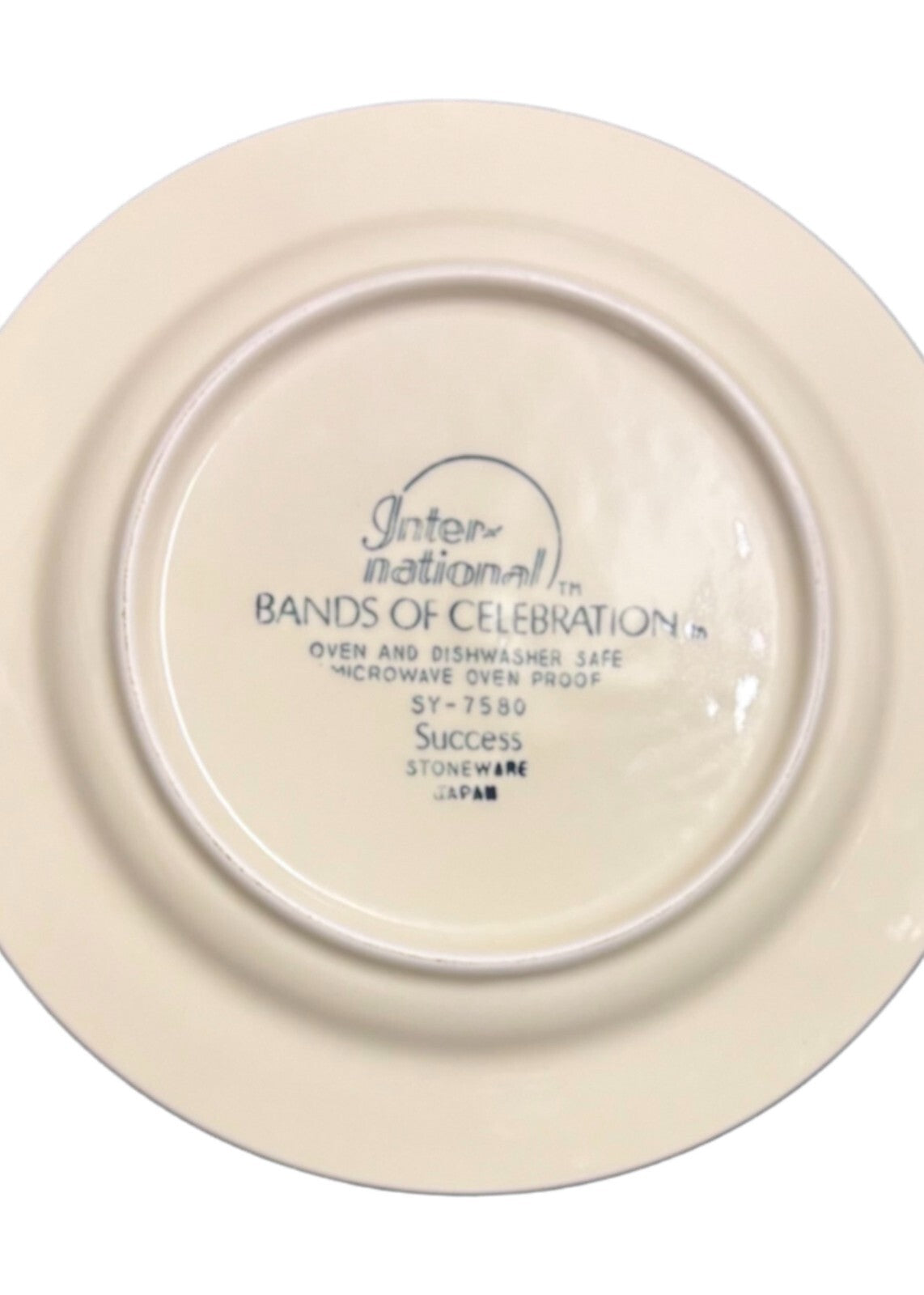BANDS OF CELEBRATION SUCCESS JUBILEE Stoneware Japan SY 7766 & 7580 INT'L.