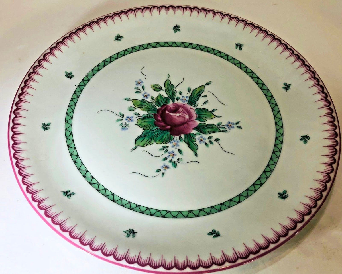 Block Spal LYRIC ROSE Gerald Gulotta Dinnerware Collection Portugal