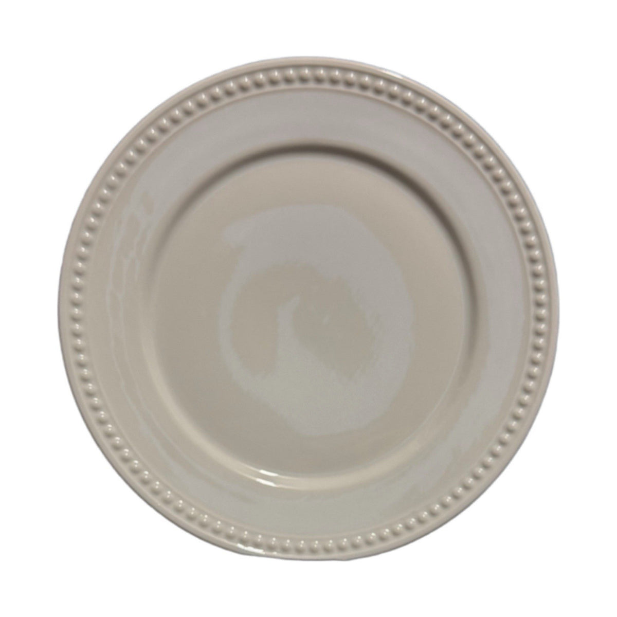 Set of 7 Better Homes & Gardens Sophia White Beaded Salad Dessert Plates 8.75”D