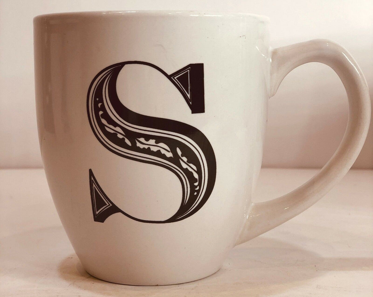 Zrike Brands R2 Monogram Mug/Cup Personalized Name Letter Initial Collection