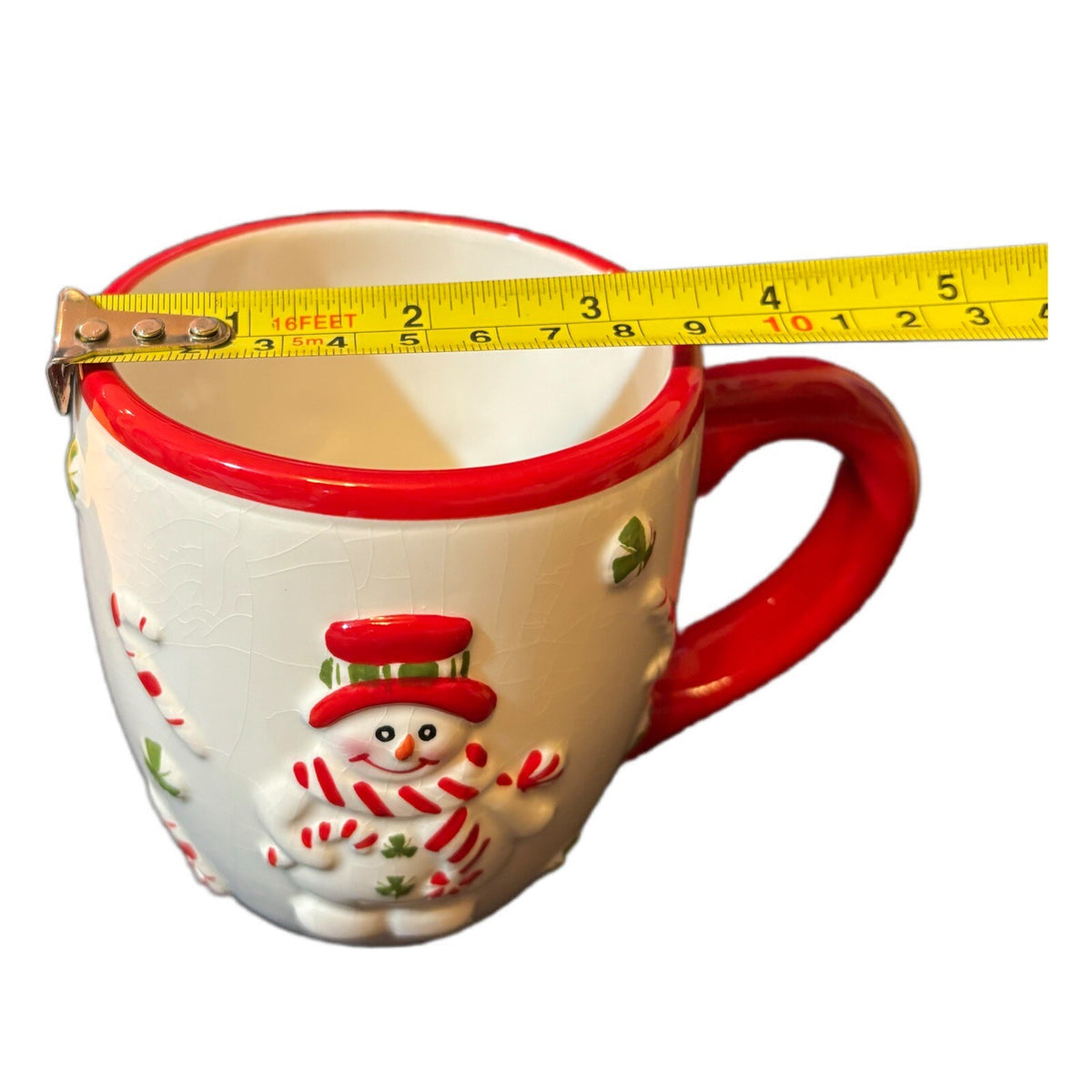 East West Distributing Mug Snowman Christmas Ceramic Coffee Chocolate Tea Cup
