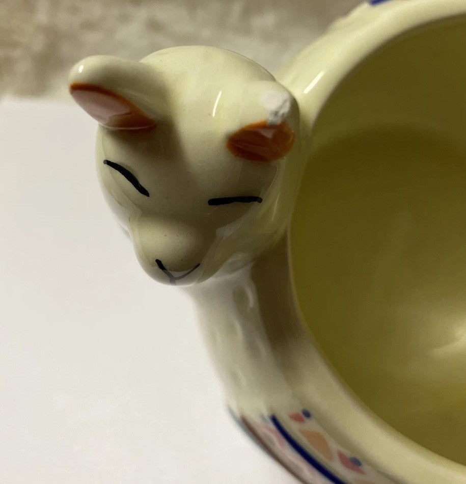 Modern Gourmet Foods Llama Alpaca 3D Ceramic Coffee Mug Cup 16oz
