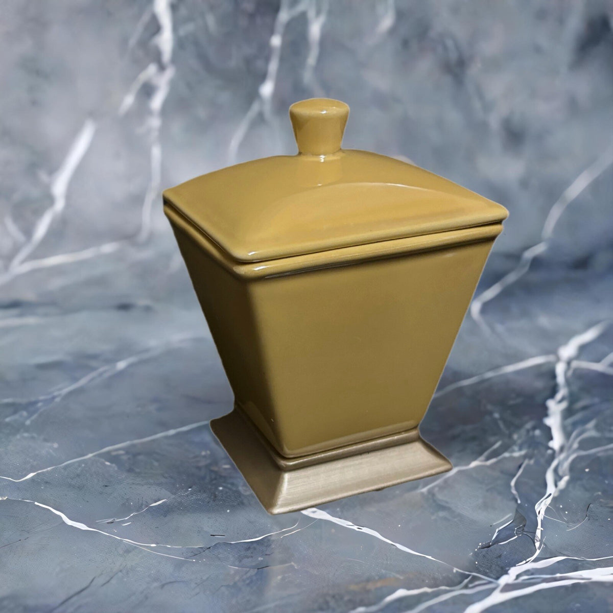 Better Homes & Gardens Ceramic Bathroom Accessories Accent Room MultiPurpose Jar