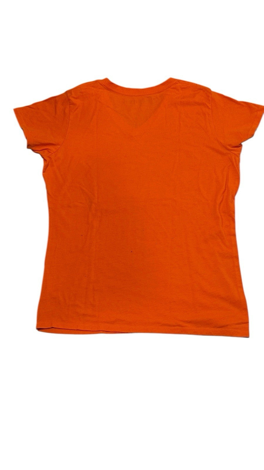 Halloween  T-Shirt Woman Orange Girls Top L 12/14