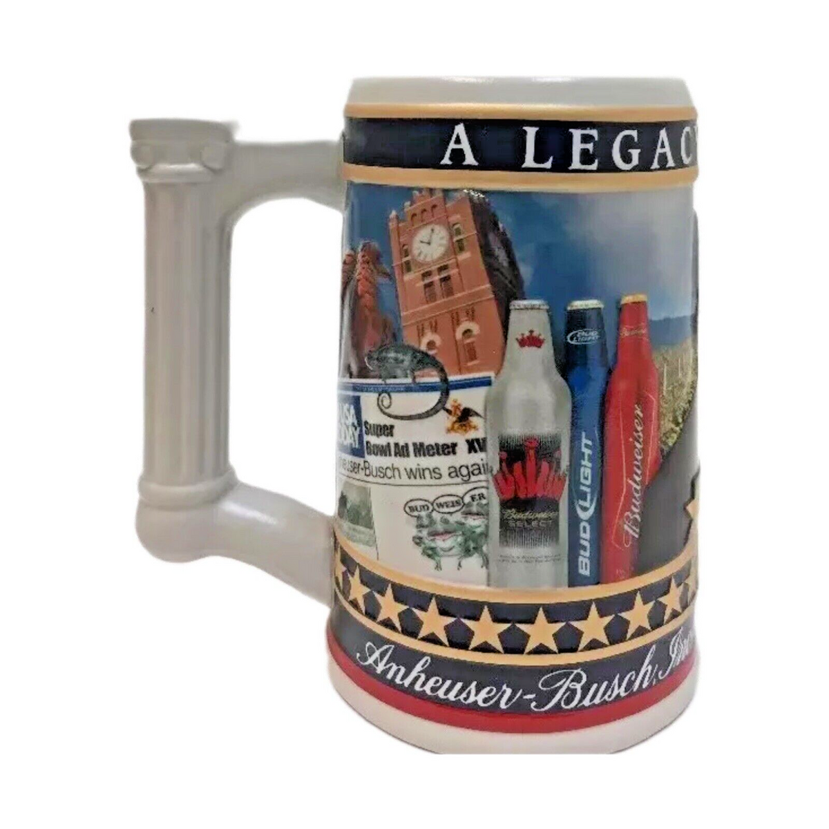 BUSCH Family Series 2007 Stein State Convention HandCrafted for Anheuser Busch