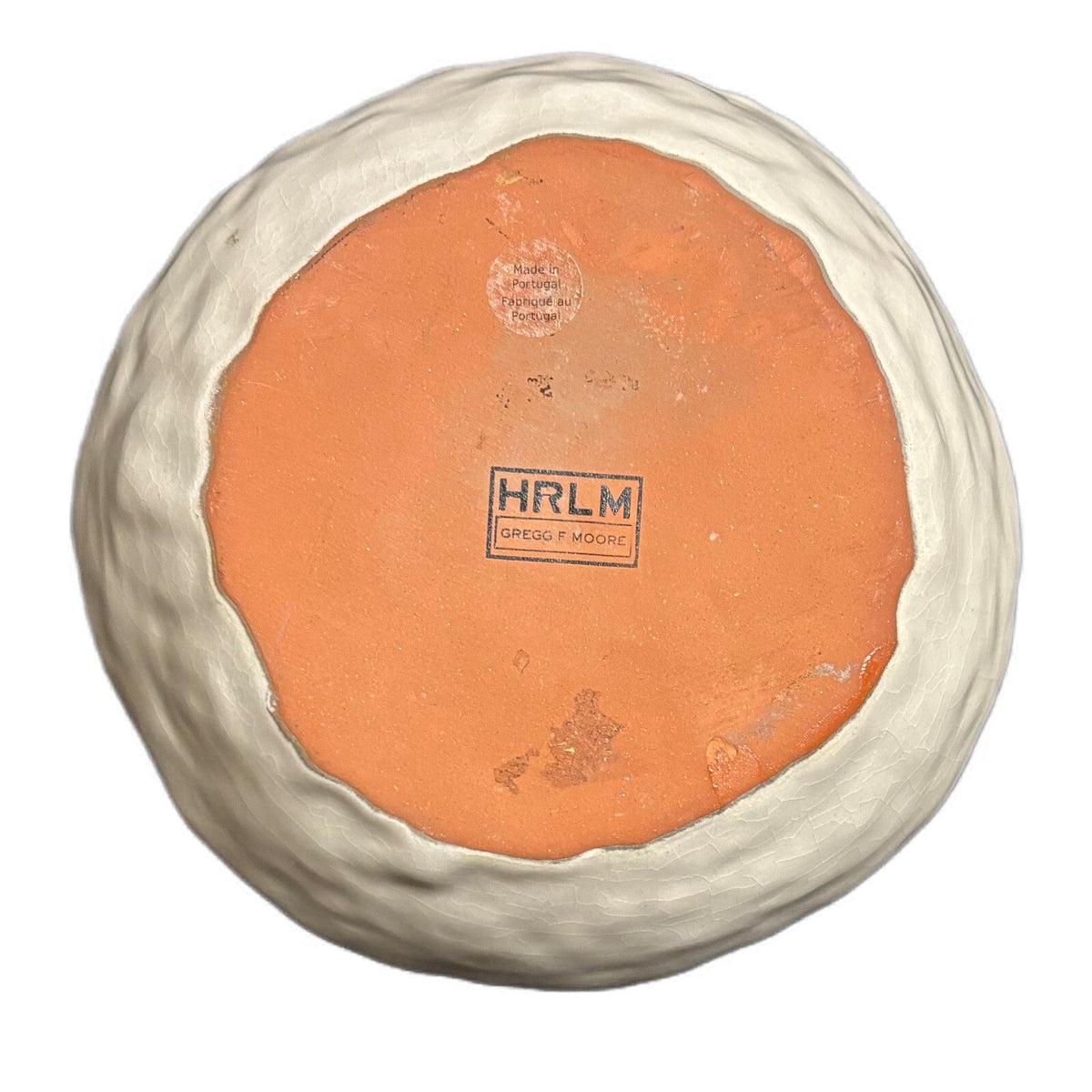 Anthropologie HRLM Bowl Farmhouse Gregg F Moore Earthenware Basket Fig 30