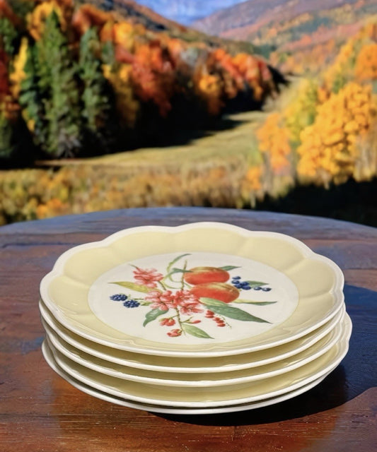 Lenox Orchard In Bloom Peach Blossom 9” Luncheon Plates Set of 5 – McClung
