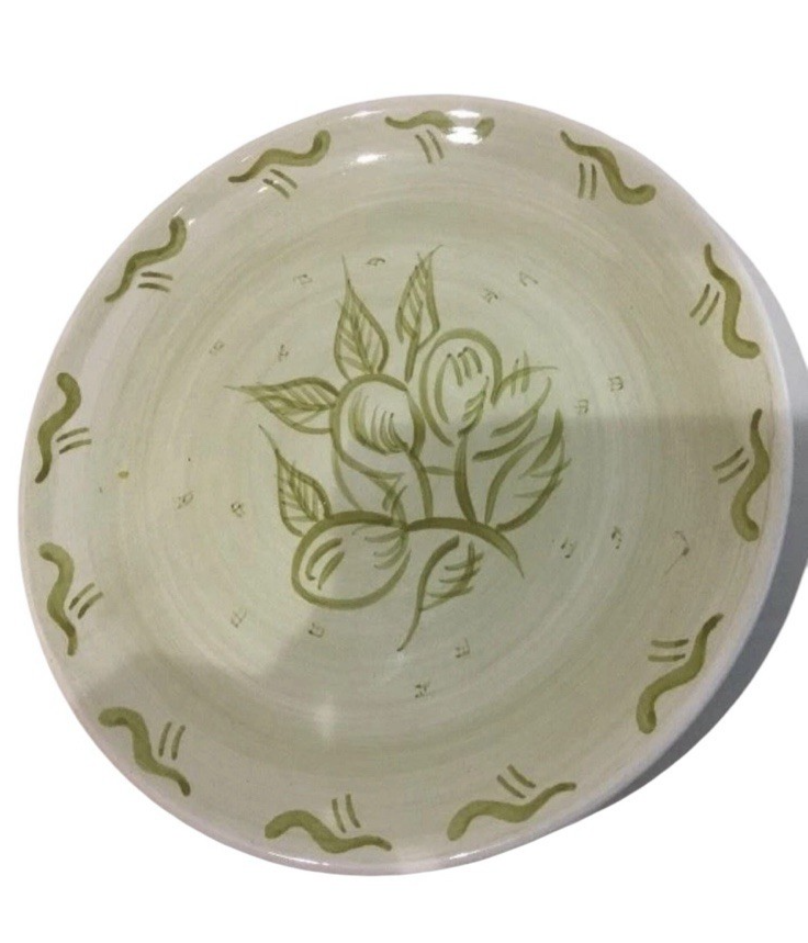 Trish Richman At Home Garden Vegetable Salad Plates Set of 4