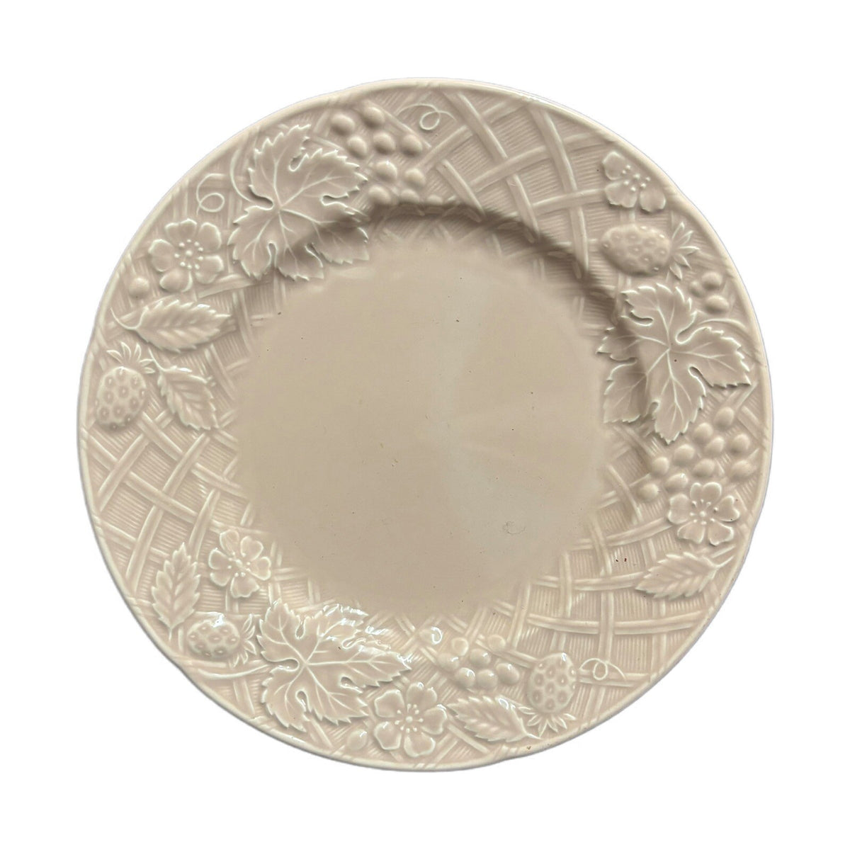 Mikasa 4-Salad Plates ENGLISH COUNTRYSIDE PINK 8 1/4"D DP100 Ceramic Dessert