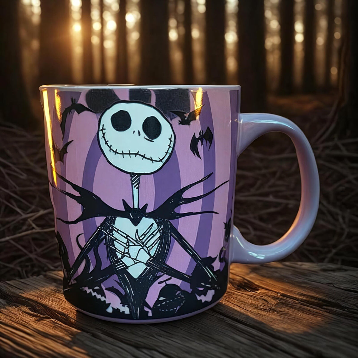 Tim Burton's DISNEY Mug The Nightmare Before Christmas 20oz Halloween Coffee Cup
