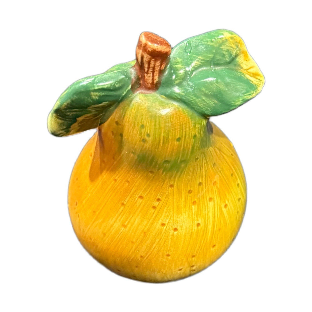 Sakura Apple Pear Salt & Pepper Shakers Set Hand Painted Ceramic Vintage