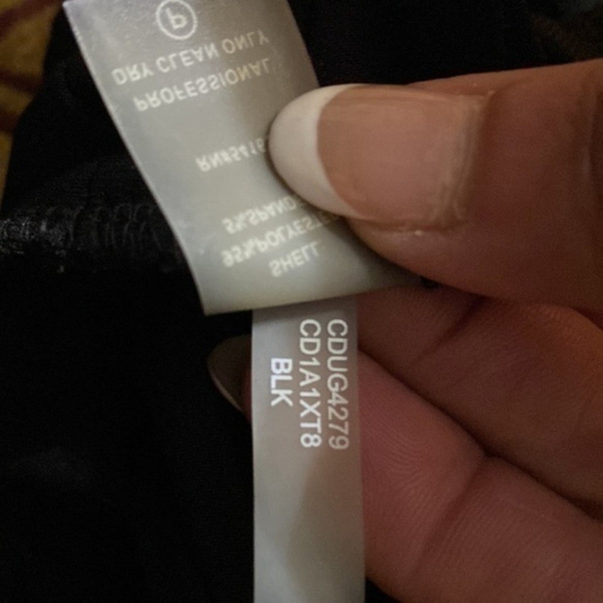 Calvin Klein textured black sleeveless sheath dress Size Small