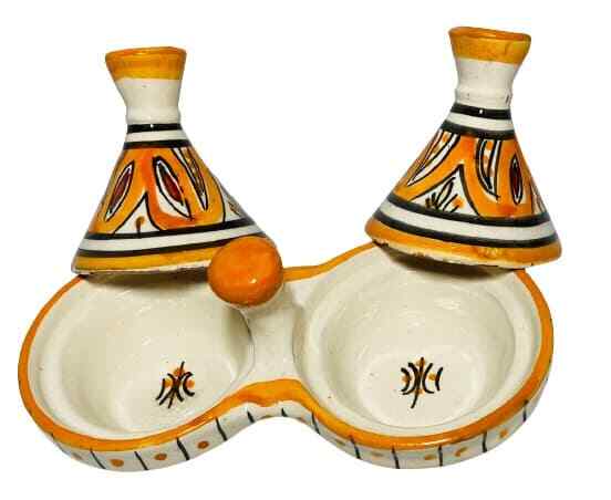 SALT & PEPPER Moroccan Tagine Multi-Purpose SMALL Tajine GGE "MELH ORANGE"