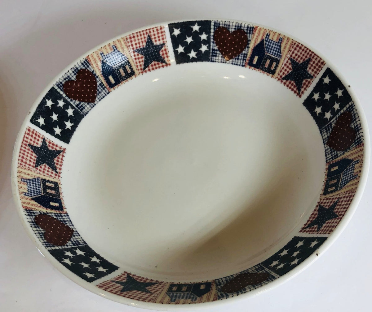 Majesticware by Oneida "American Quilt" Dinnerware Collection 