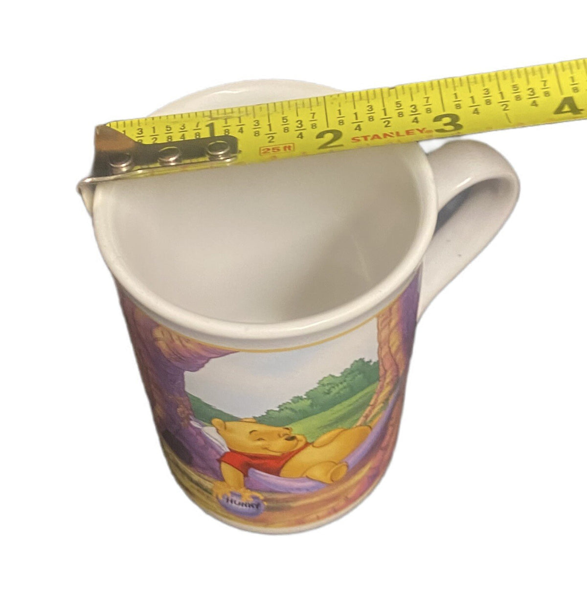 Disney Mug WINNIE THE POOH Pooh's Thotful Spot Houston Harvest Coffee Tea Cup