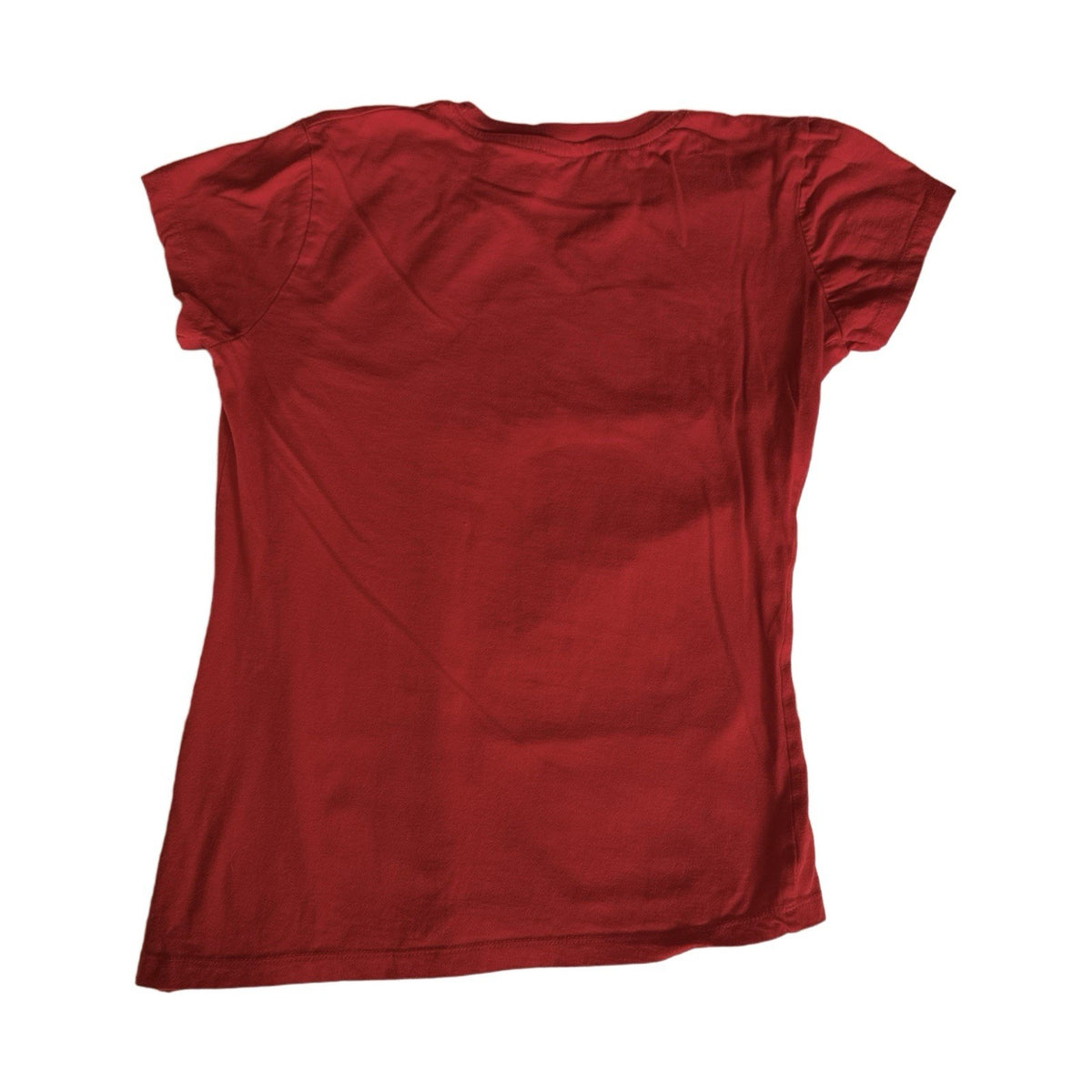 Popular Sports Red T-Shirt Hide Your Crazy Act Like a Lady Graphic Tee Women M