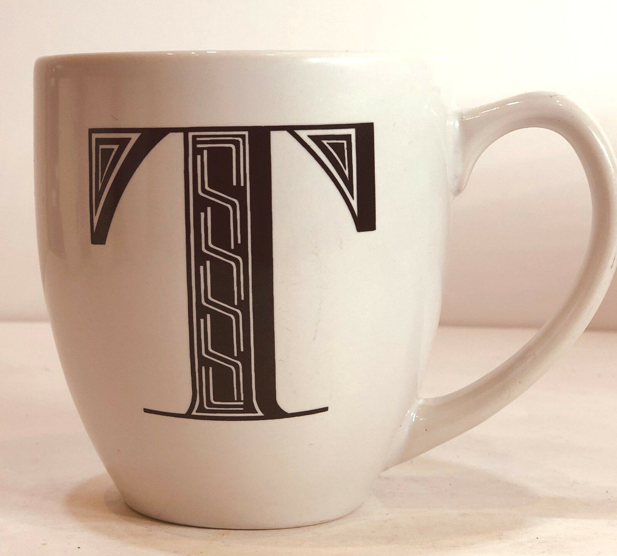 Zrike Brands R2 Monogram Mug/Cup Personalized Name Letter Initial Collection