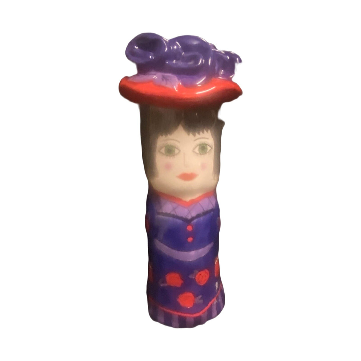 Vintage Susan Paley LOIS Vase Bella Casa by Ganz Ceramic Signed