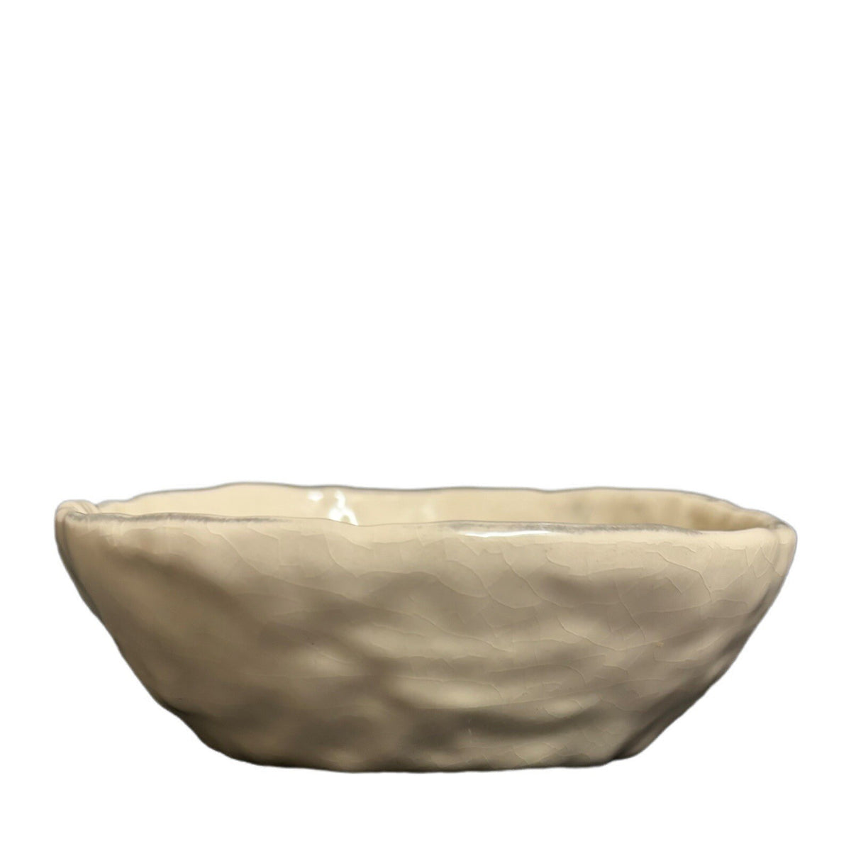 Anthropologie HRLM Bowl Farmhouse Gregg F Moore Earthenware Basket Fig 30