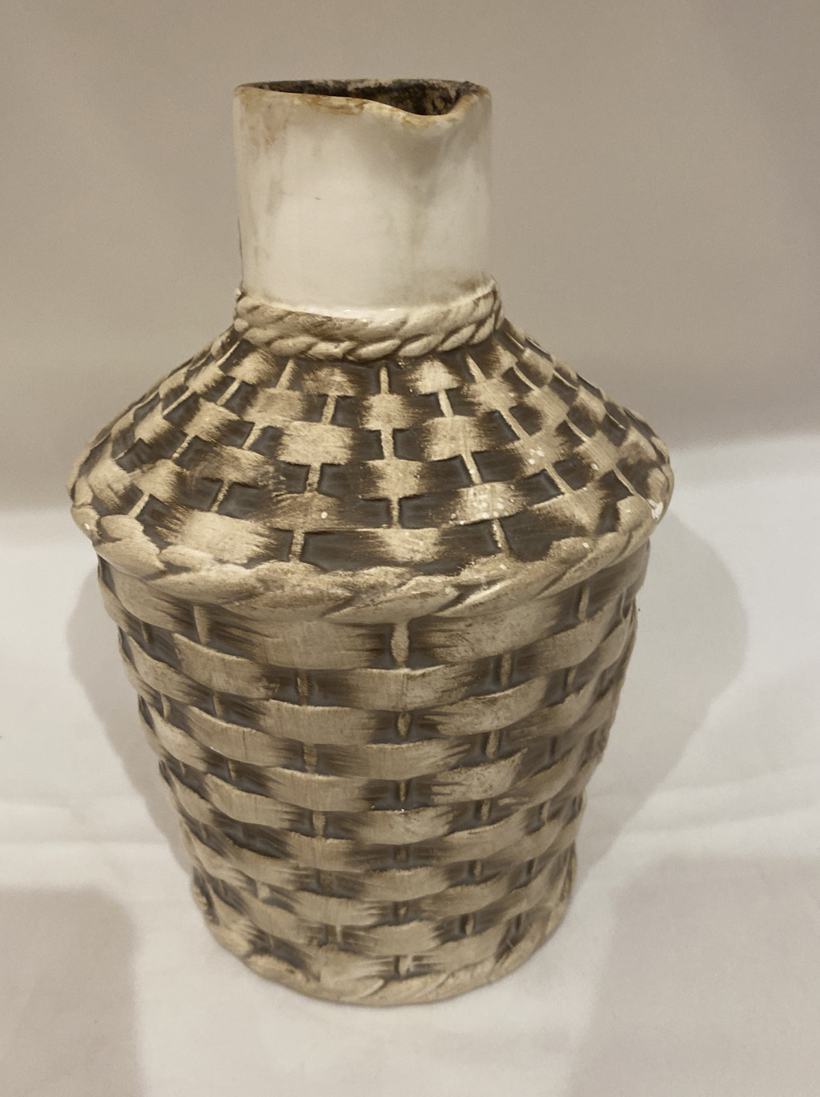 RARE VINTAGE BETTY UTLEY Jar Jug Pitcher A Loaf Of Bread A Jug of Wine And Thou!