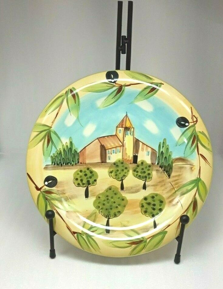 Campagna by Giani for Ambiance Collections Dinner plate 10 1/2” D