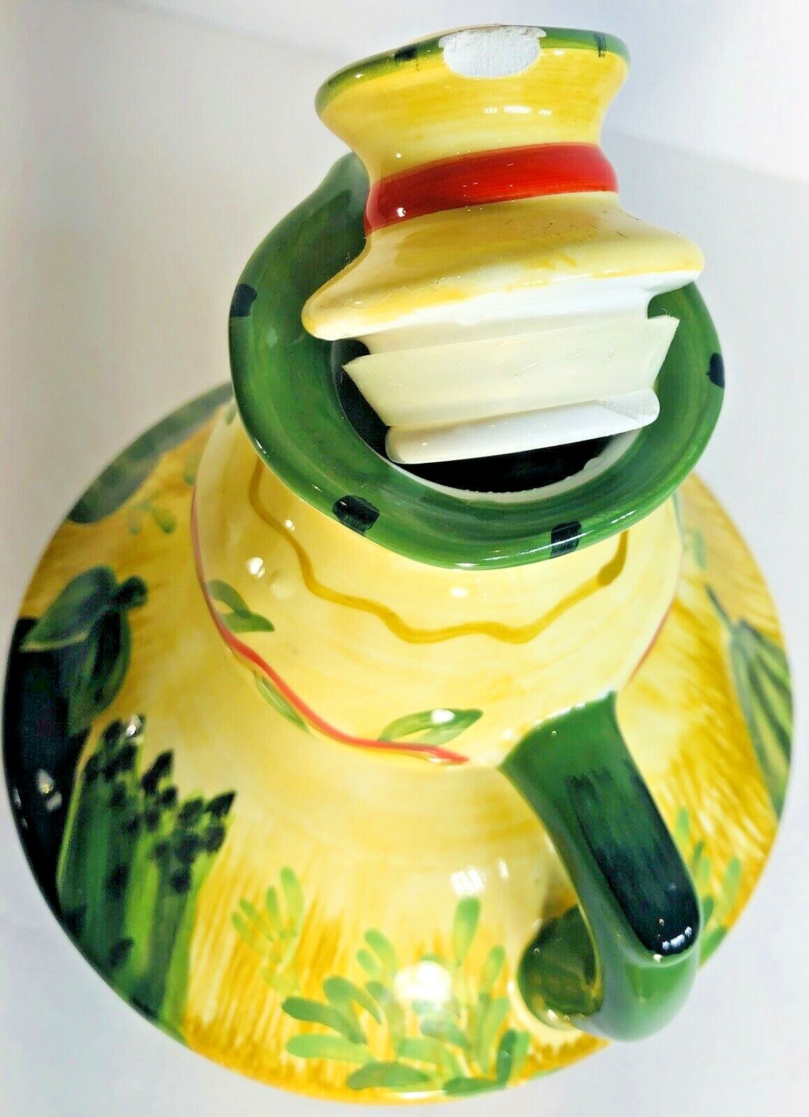 Pamela Gladding Certified International Lidded Cruet Collection 8 3/4”H