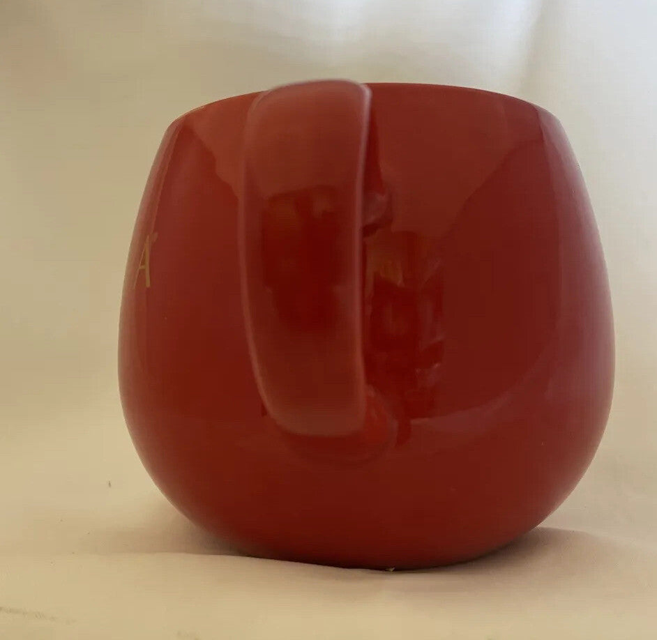 Godiva Belgium 1926 New Bone China Coffee Mug Red Cup Modern Gourmet Foods 16 oz