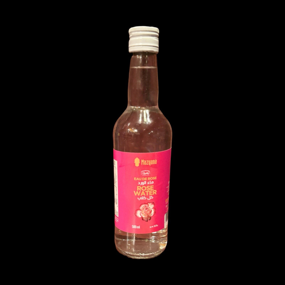 4-Premium Rose Water MAZYANA - 500ml | All-Natural Floral Hydration & Aroma
