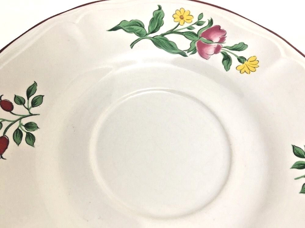 Rosalynn Saucer A Carleton Varney Design Japan 6.25"
