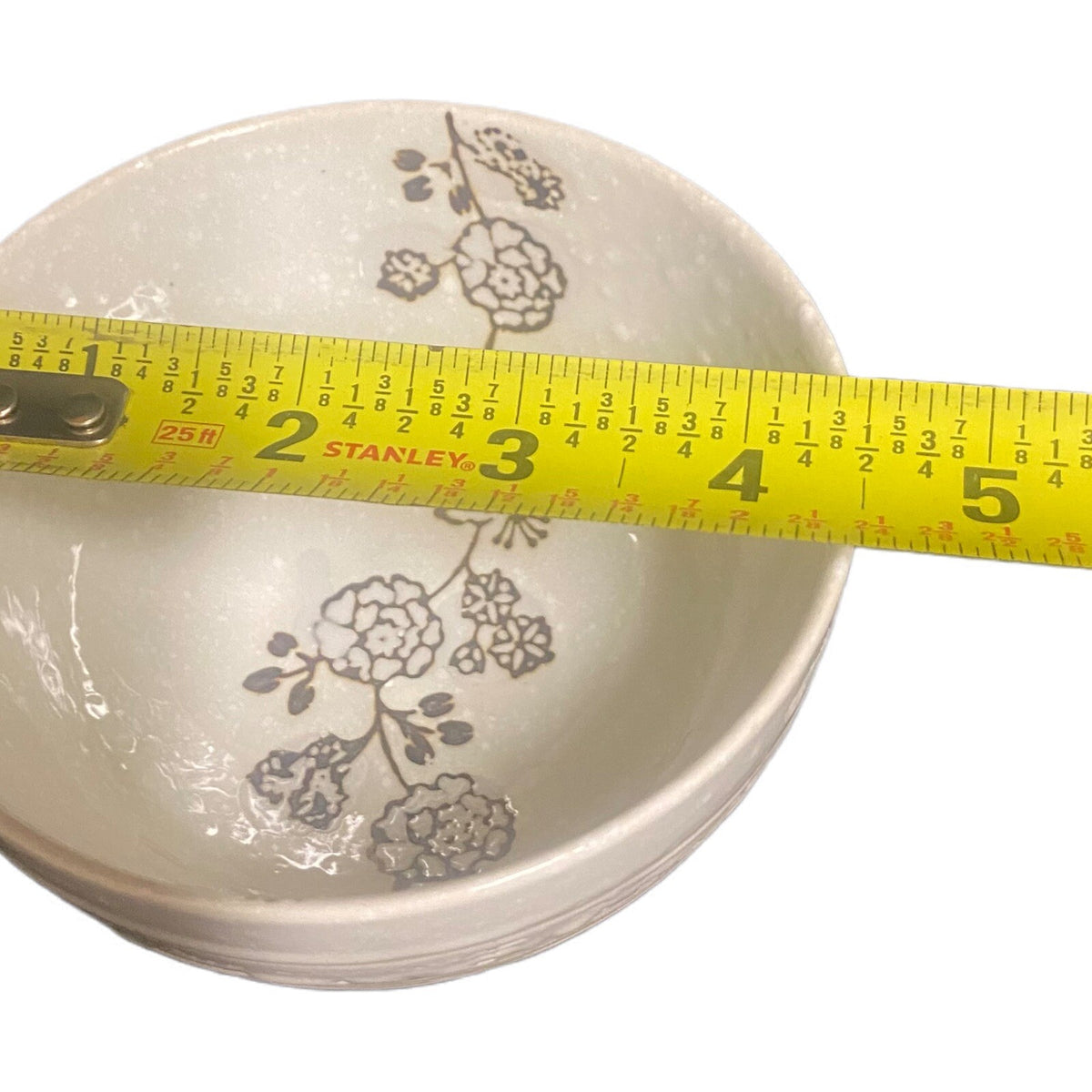 4-Vintage KoTo Bowls Rice Noodle Soup Fruit Cup Ceramic Japan Blossom Flowers