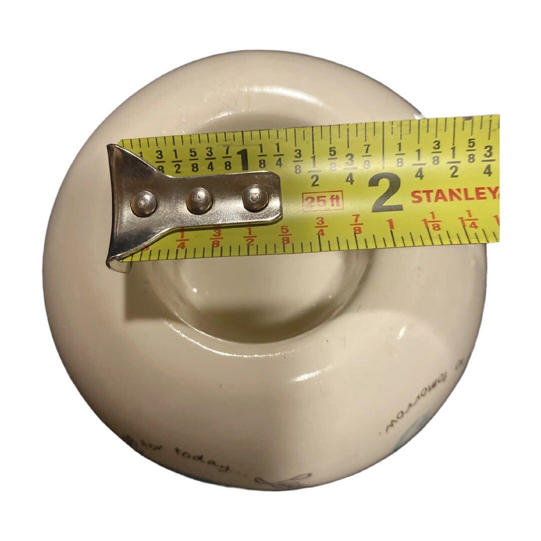 LIFE IS A CIRCLE CARSON Round Tealight Candle Holder & Lid  LIVE LAUGH LOVE-