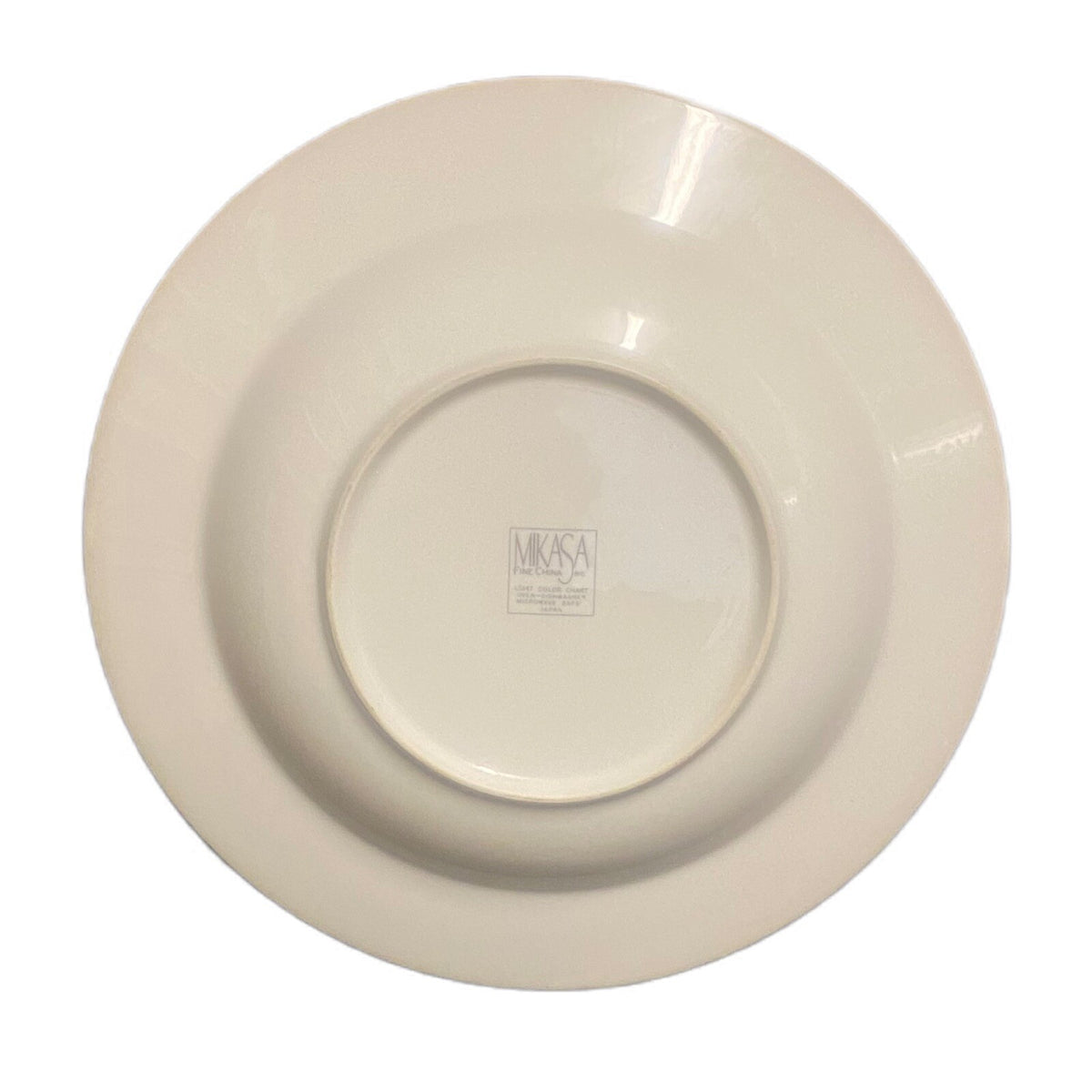Mikasa COLOR CHART 7 Rim Soup Bowls Fine China #L5547 Pasta Dish Japan Porcelain
