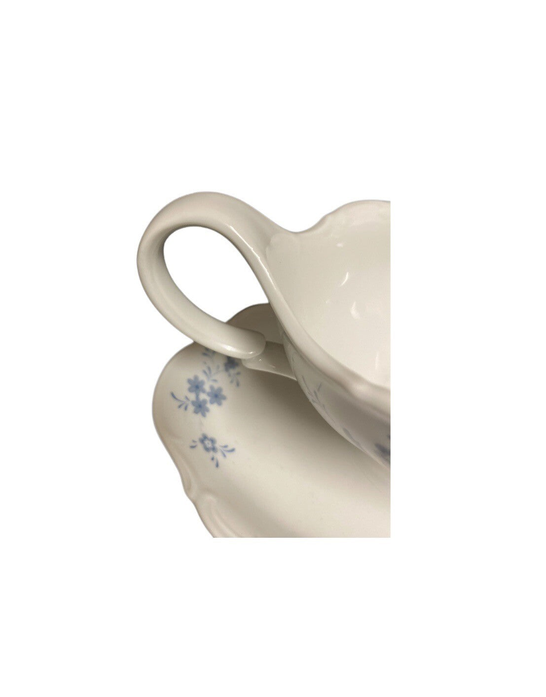 Seltmann CHRISTINA Weiden Gravy Boat Underplate Bavaria W. Germany Porcelain