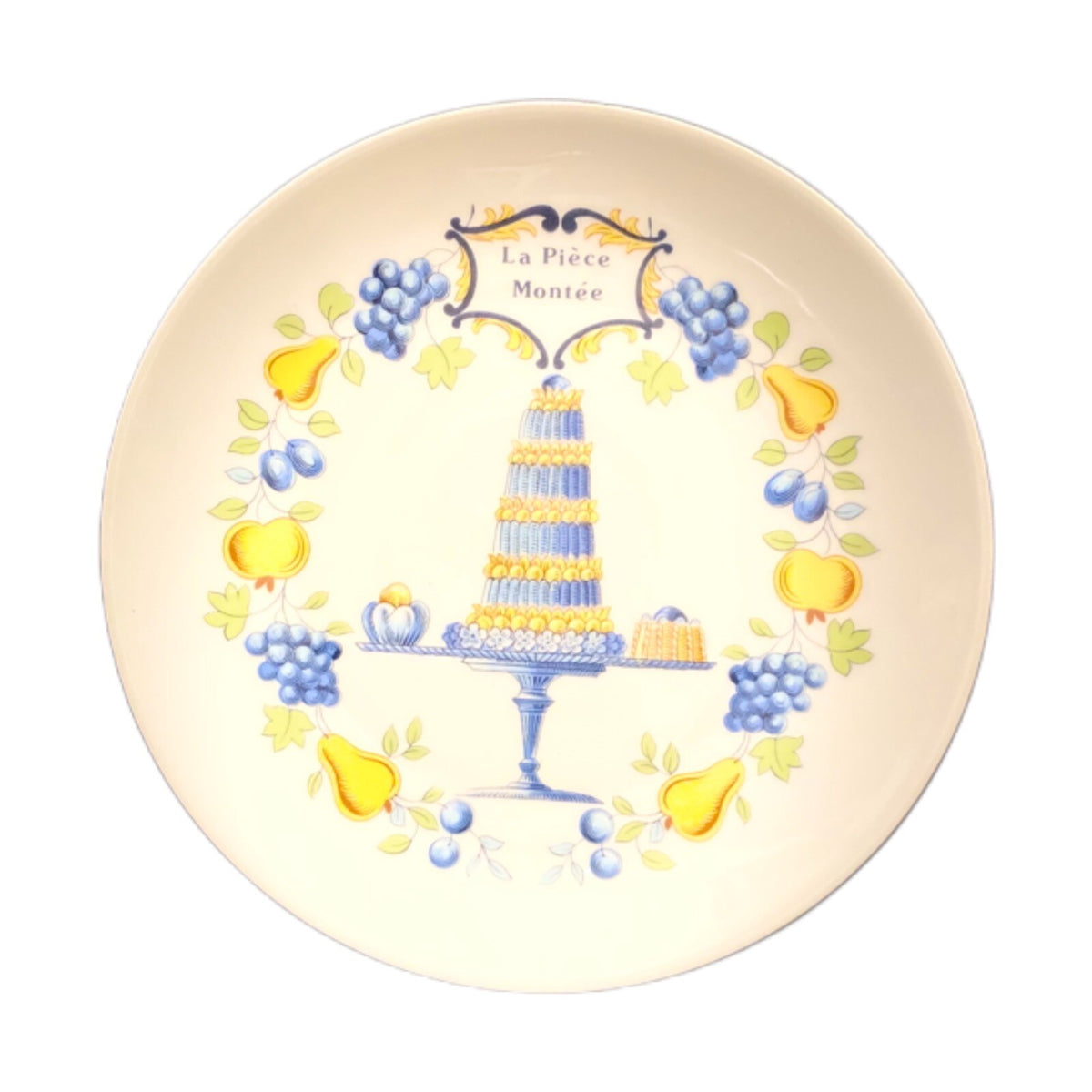 Rare FLORENCE LIMOGES France 6-Porcelaine d'Art Creations Dessert Plates
