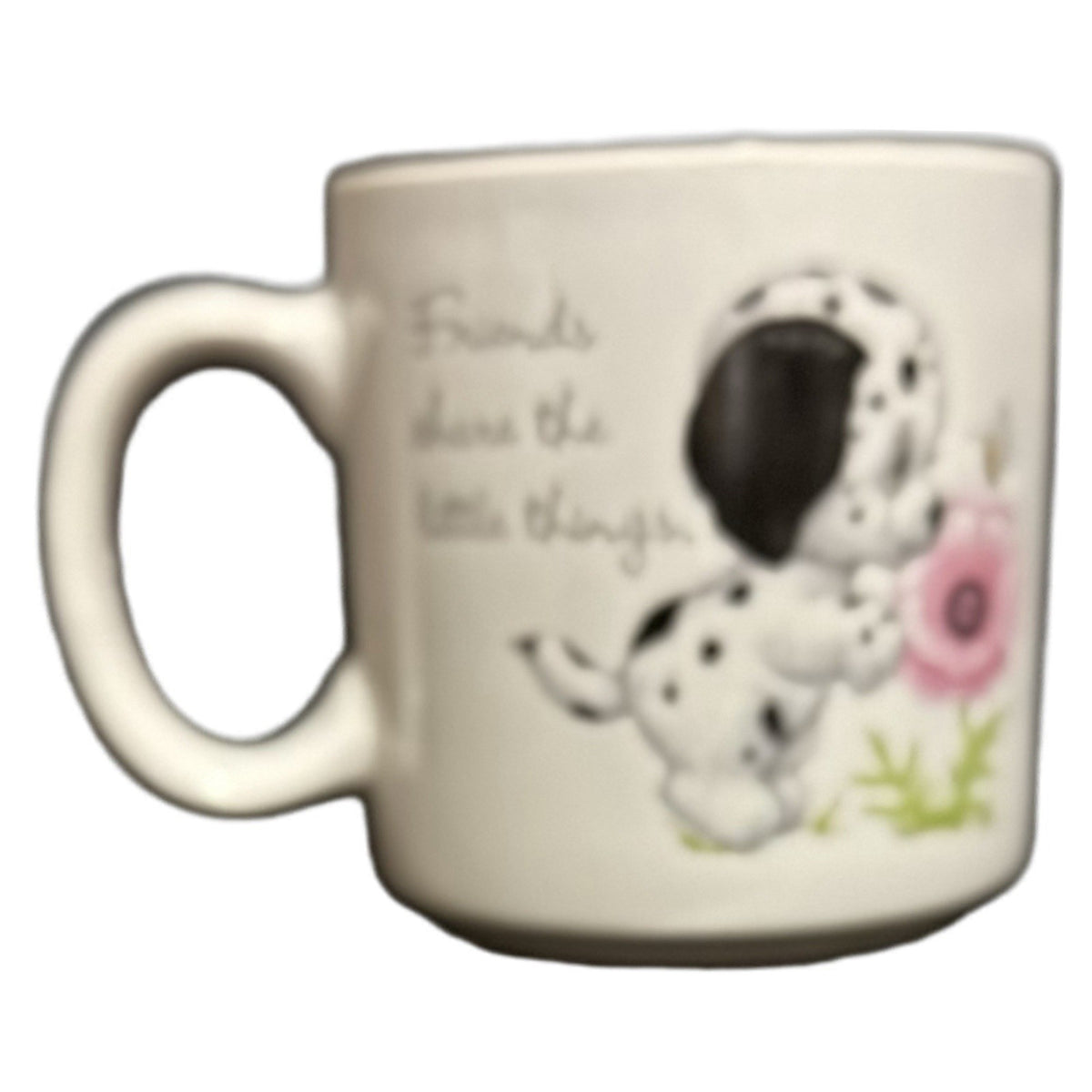 Friends Share The Little Things Puppy Mug 8 oz by Bill & Judy Morehead-Cute Gift