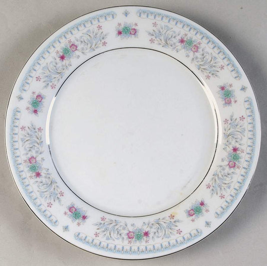 Crown Ming HARMONY Jian Shiang  Fine China Yellow Blue Purple Floral Dinnerware