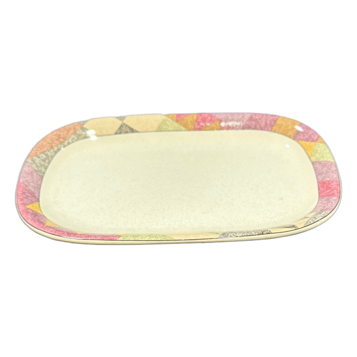 Studio Nova Y2216 Butter Dish Set Colorful Palm Desert by Nancy Green