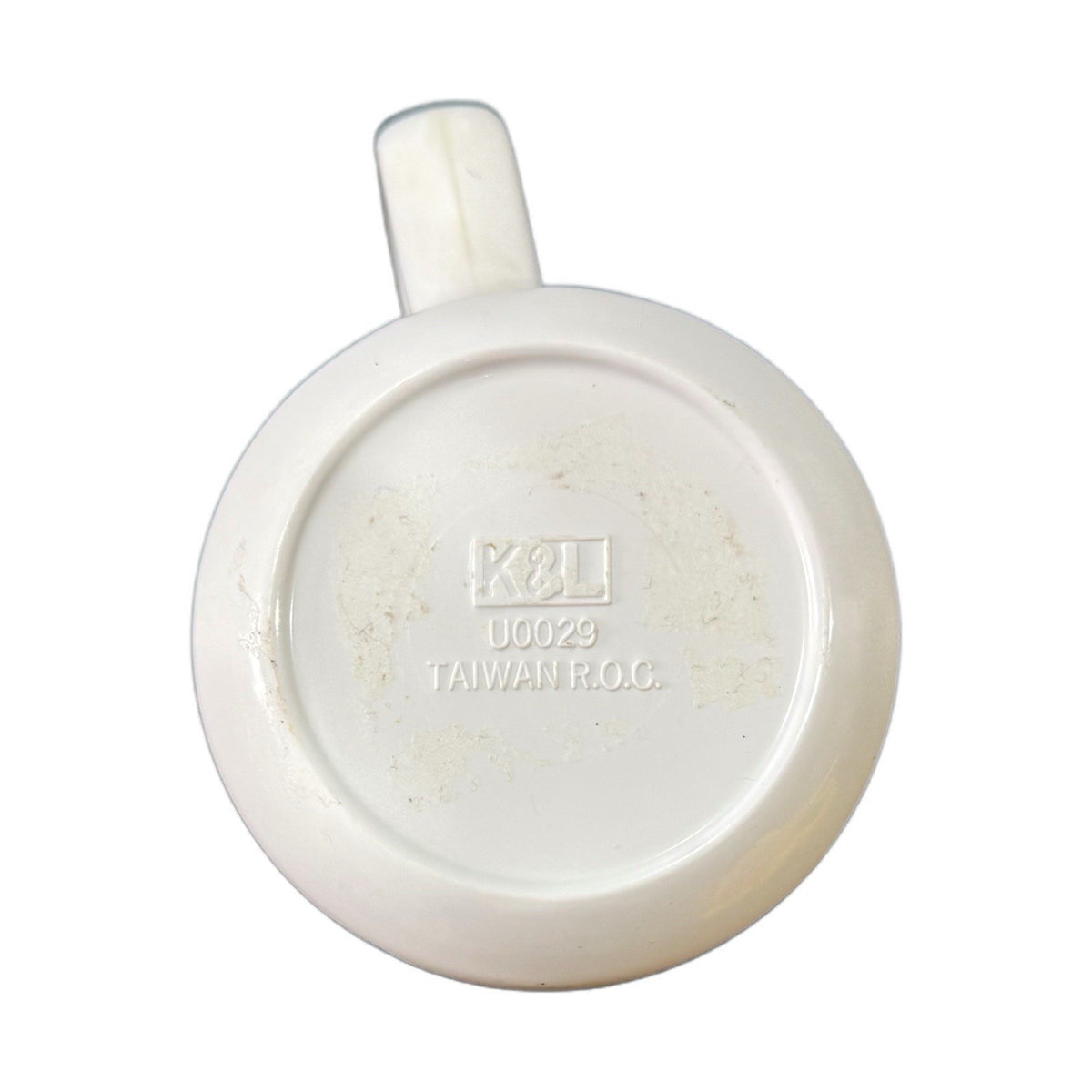 K&L Taiwan Kids Melamine Mug Crayon Car Design 2.75”x3” Vintage R.O.C.