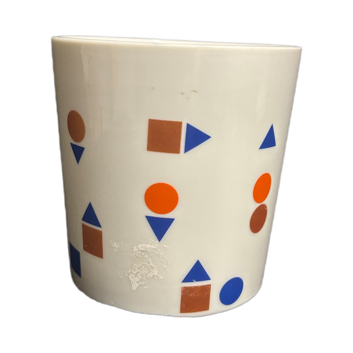 Xenia Taler MEMPHIS Mug White Porcelain Geometric Design Coffee Tea Cup