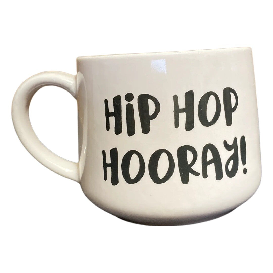 Whimsical Cupboard HIP HOP HOORAY Strawberry Street Mug Bunny Inside 3D Pink Cup