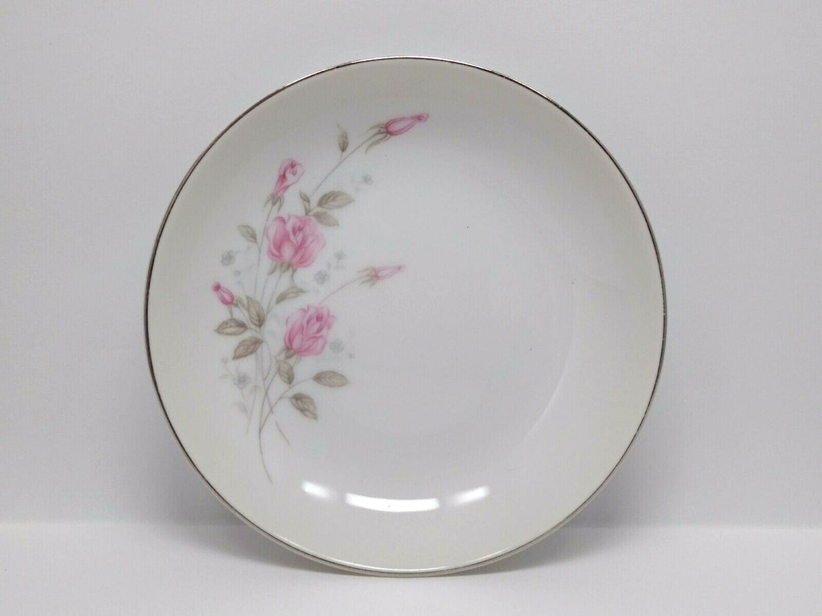 Rosemont Japan Fine China 1971 Dinnerware Collection Pink Roses Floral