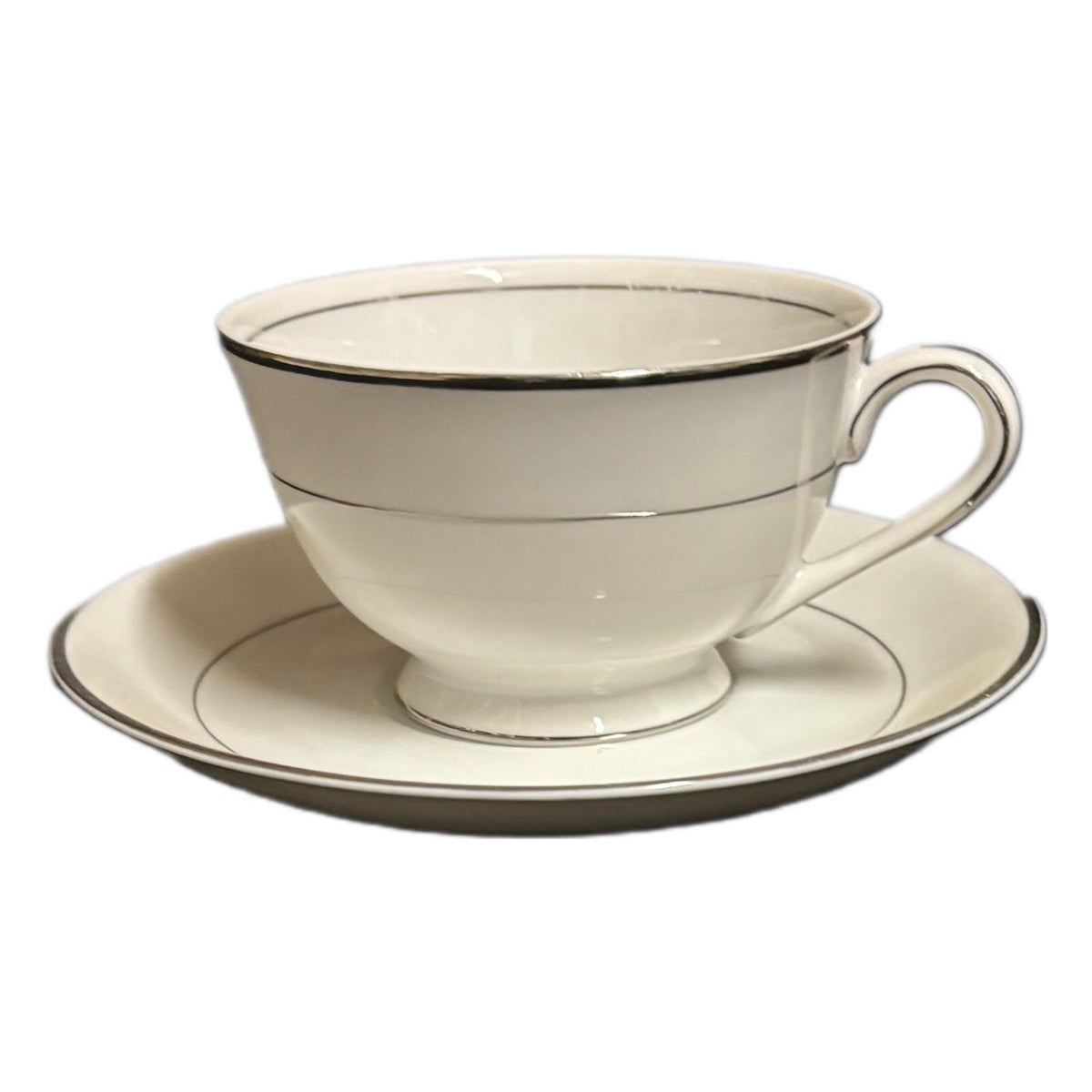 Sango WEDDING BAND 24 Pc. Japan Cup Saucer Fruit & Soup Bowl Bread & Salad Plate