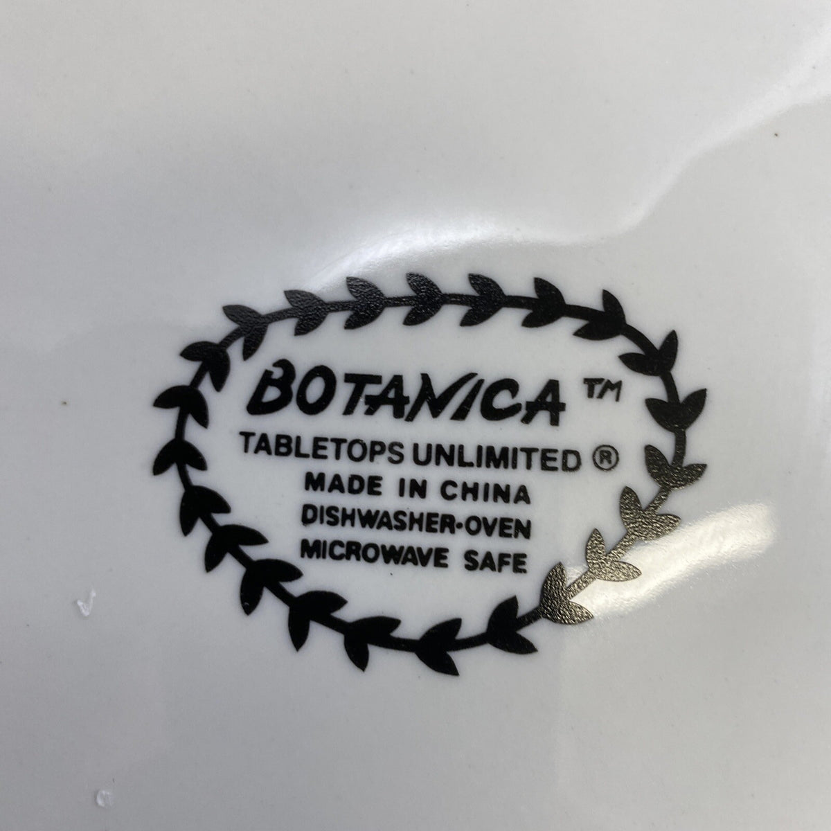 Vintage Tabletops Unlimited Botanica Dinner Plates Set of 5 Iris Floral China