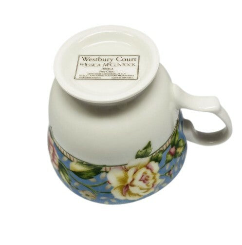 PTS INT'L Westbury Court Ceramic Coffee Cup JESSICA McClintock Fine China 12 oz