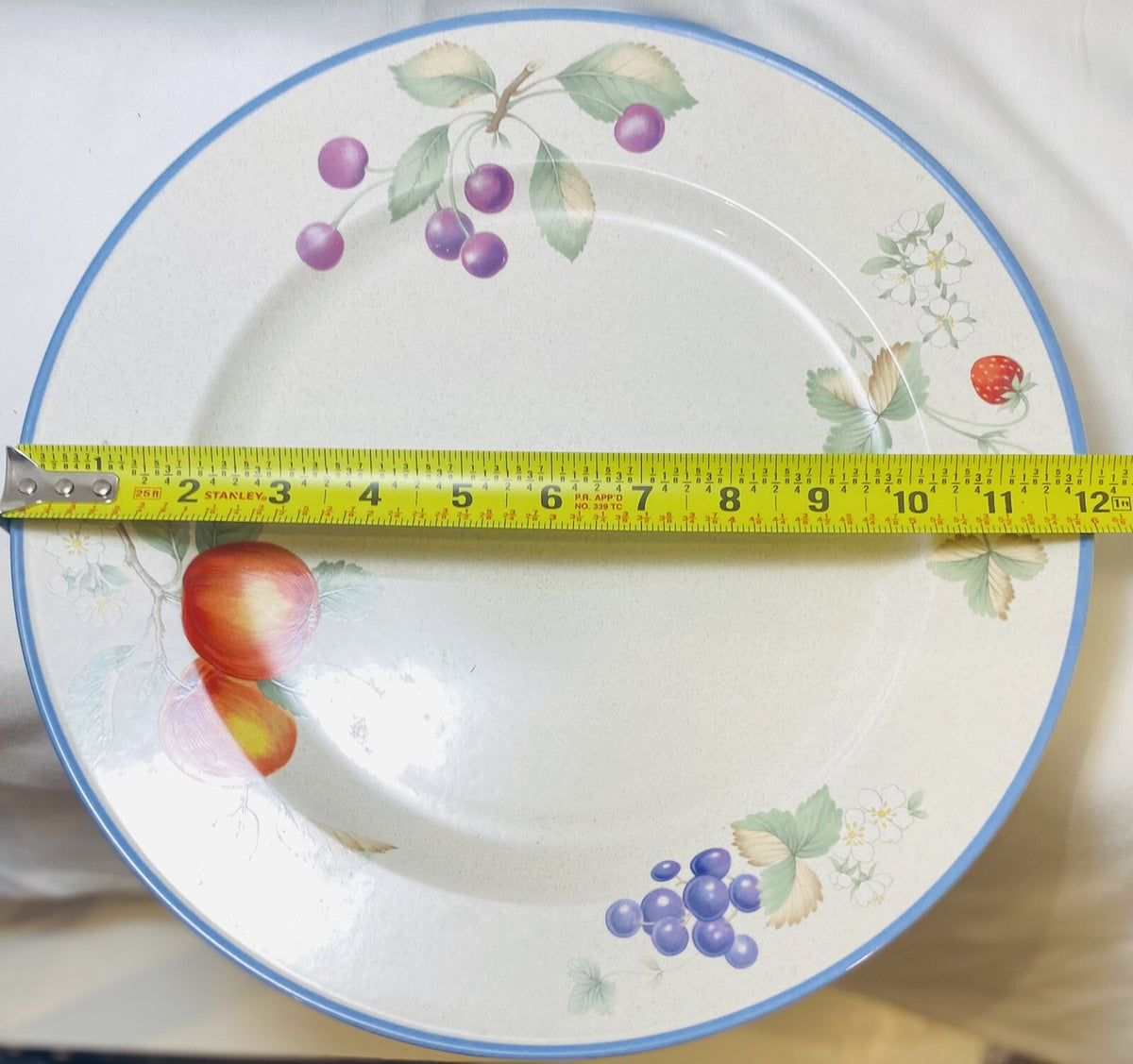 Savoir Vivre LUSCIOUS Ceramic Chop Plate Serving Platter Japan JJ017 Oven Safe