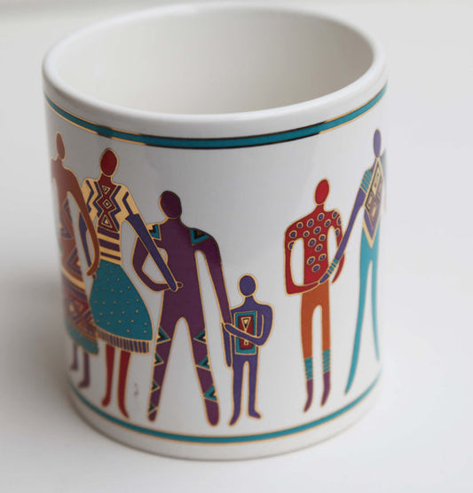 Laurel Burch Collectible Ceramic Mug Cup 14oz. (Vintage)