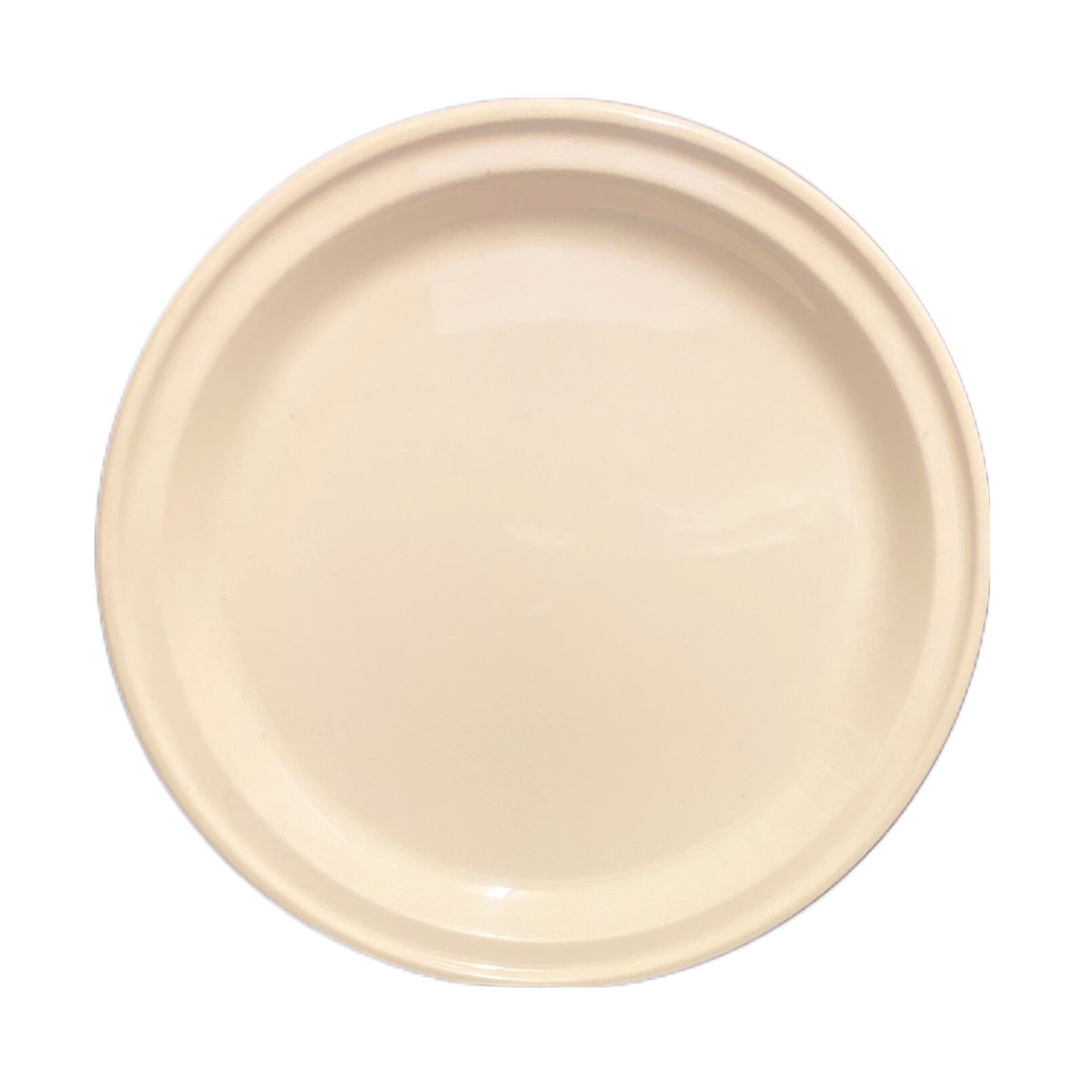 3-Dinner Plates Cream Unbranded Similar To LAUFFER Brand Dinnerware