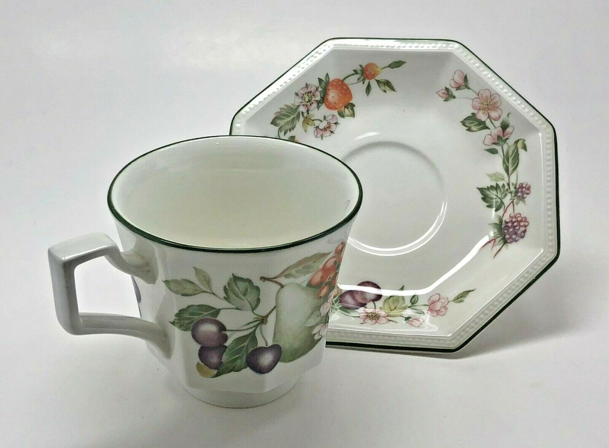 Johnson Brothers FRESH FRUIT Dinnerware England Porcelain Octagonal Collection
