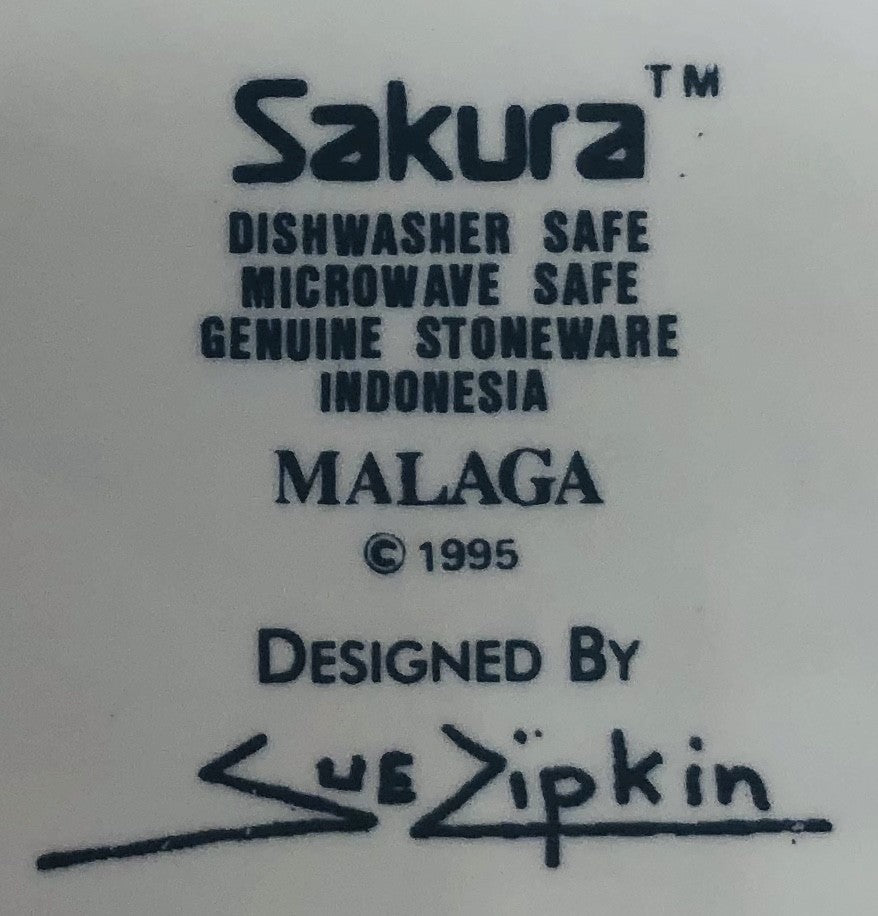 Sakura "MALAGA"  Dinnerware Collection Stoneware FURIO and Sue Zipkin