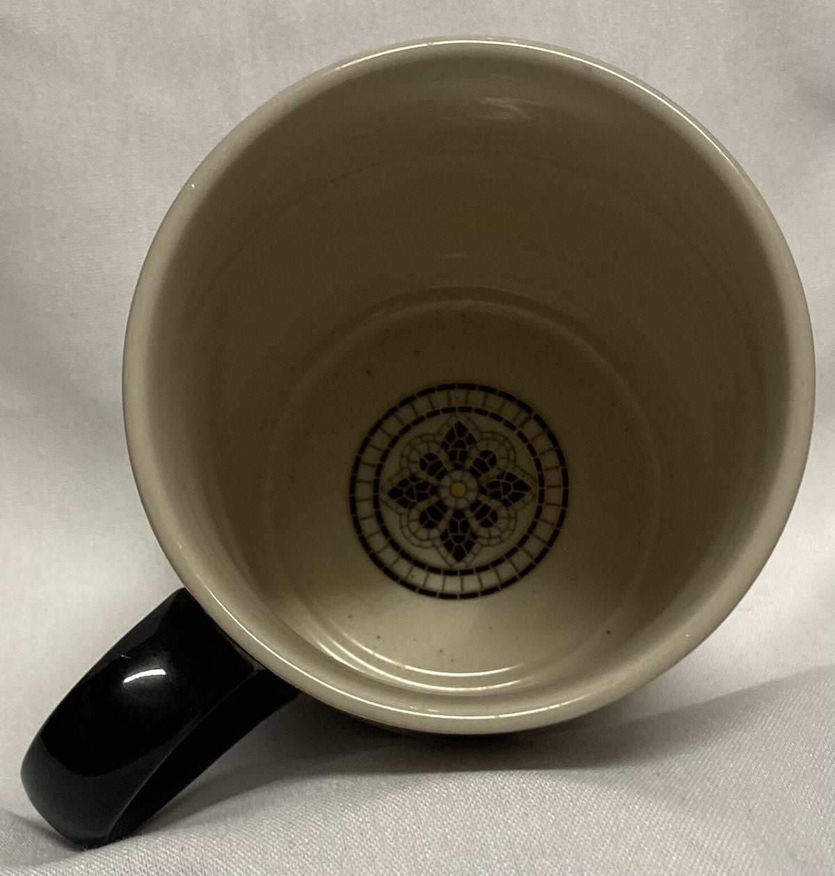 Anthropologie Home Bold Tiled Mug Monogram Bistro Margot Personalized Initial 